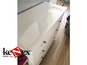 ubrus na stul z mekkeho skla 80x59cm