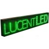 led reklama bezici text tabule displej zelena green