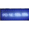 led reklama svetelne tabule barevna panel 100x40cm