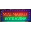 led reklama svetelne tabule barevna panel 100x40cm 2