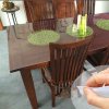 ubrus na stul z mekkeho skla 181x45 cm
