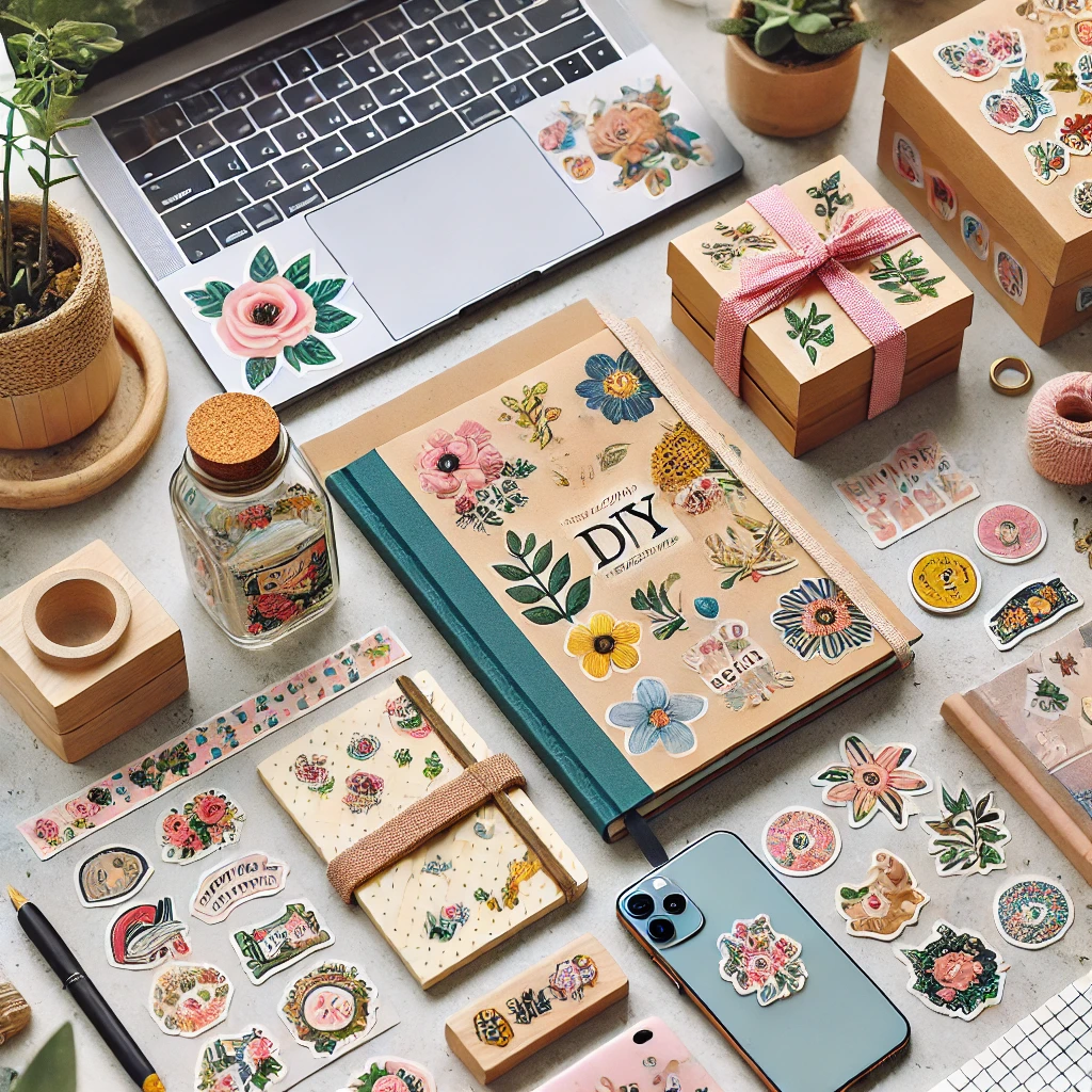 5 nápadů na kreativní DIY projekty s ručně kreslenými samolepkami