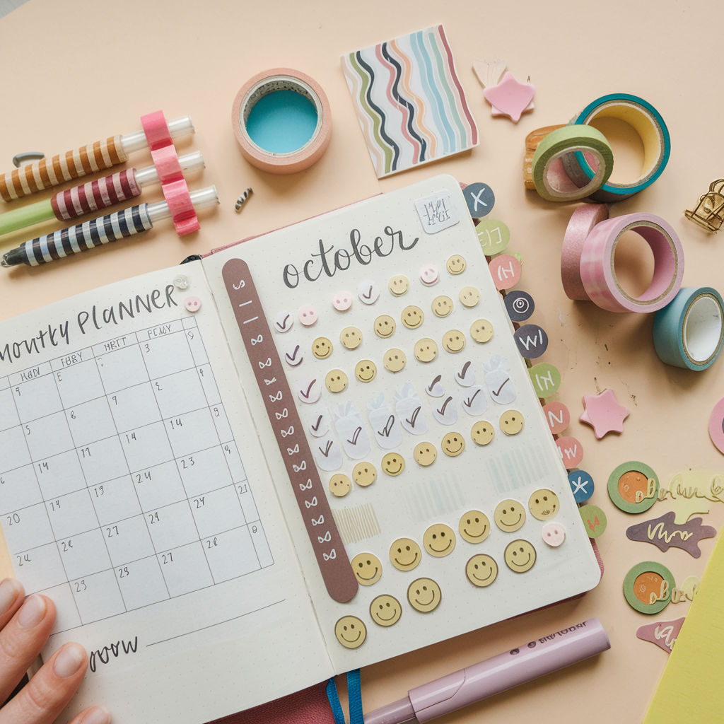 10 kreativních nápadů na stránky do vašeho bullet journalu