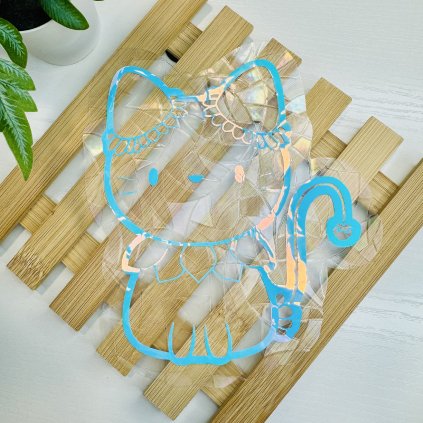 Suncatcher - jahůdková kočička