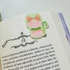 Magnetická záložka - jahůdková kočička