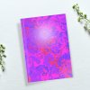 Sešit - neonový růžovofialový skvrnitý