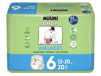 Pleny MUUMI BABY Walkers 6 Junior 12-20 kg (20 ks)