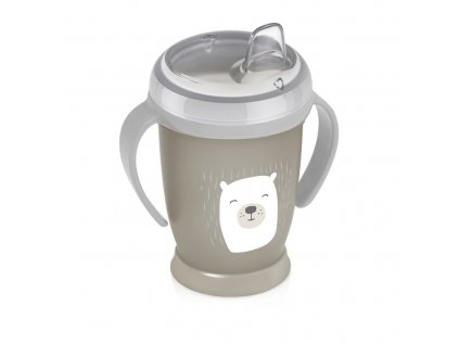 LOVI Hrníček nevylévací 250ml BUDDY BEAR 12m+