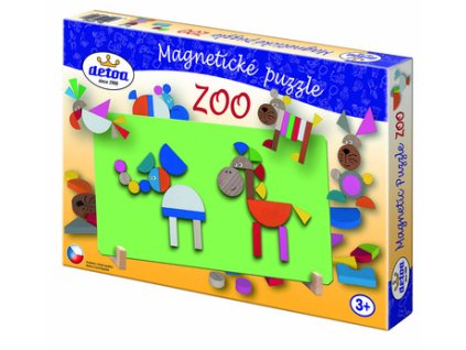 Magnetické puzzle zoo