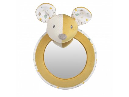 canpol babies hebky mazlicek se zrcatkem do auta mouse
