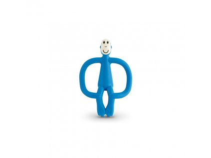 Matchstick Monkey Teething Toy - modrá