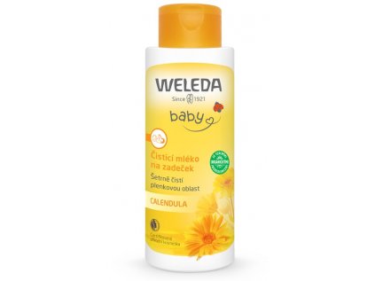 na zadeček mleko cistici weleda