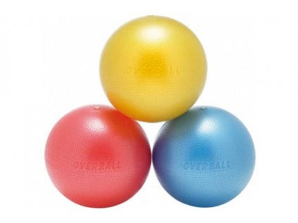 76 softgym overball cerveny 23 cm
