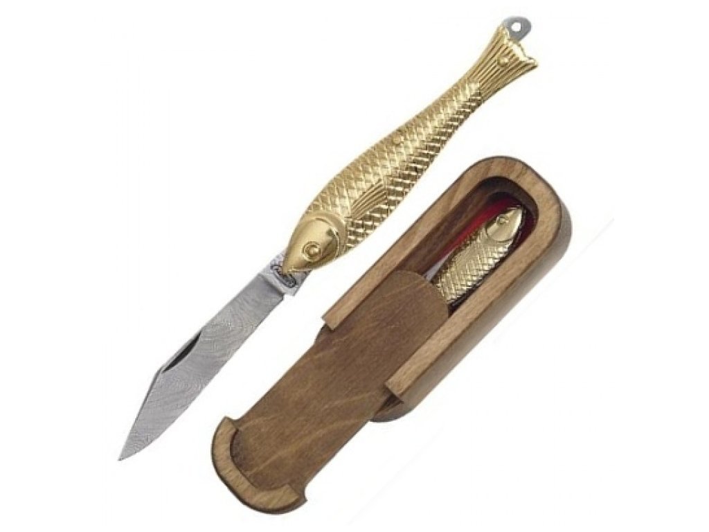 Gold Fishlet 130-DZ-1 Folding Knife