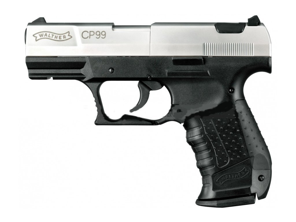 Walther Cp99 Air Pistol 4 5 Mm Nickel Kentaur Guns