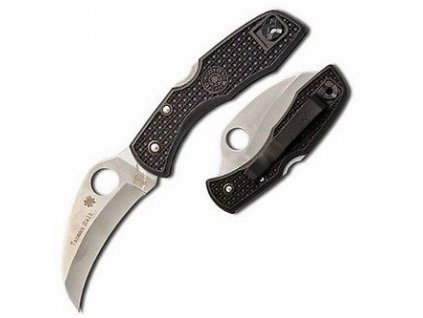 spyderco c106pbk tasman salt folding knife 2 9 plain edge 6 8 overall 261dab82f158dc14d3bb9eb5d16aef12