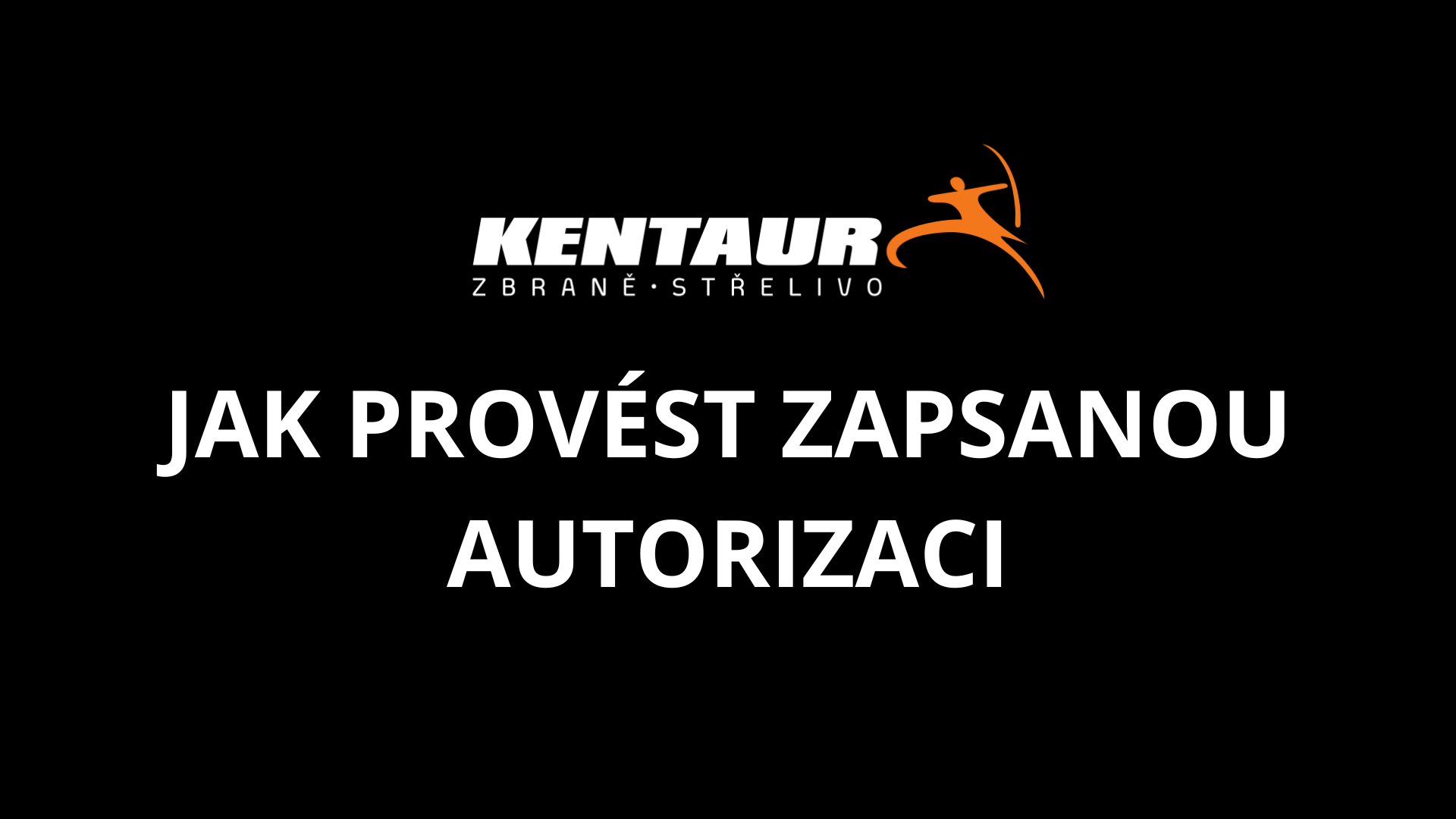 Jak získat zapsanou autorizaci pro zbraně kategorie PO