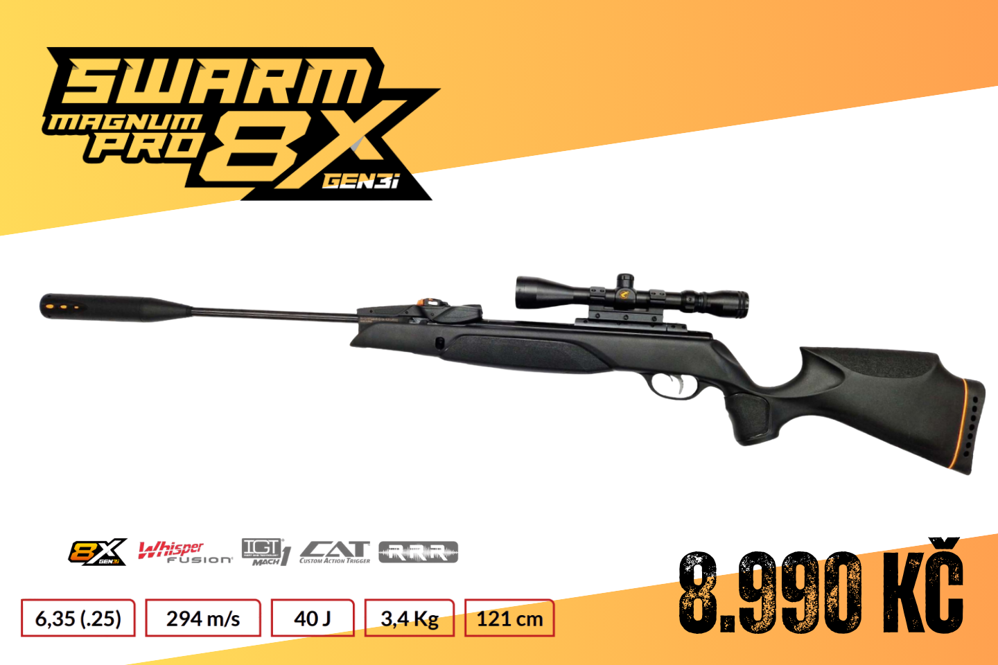 Gamo Swarm Magnum Pro GEN3 8x cal. 6,35mm