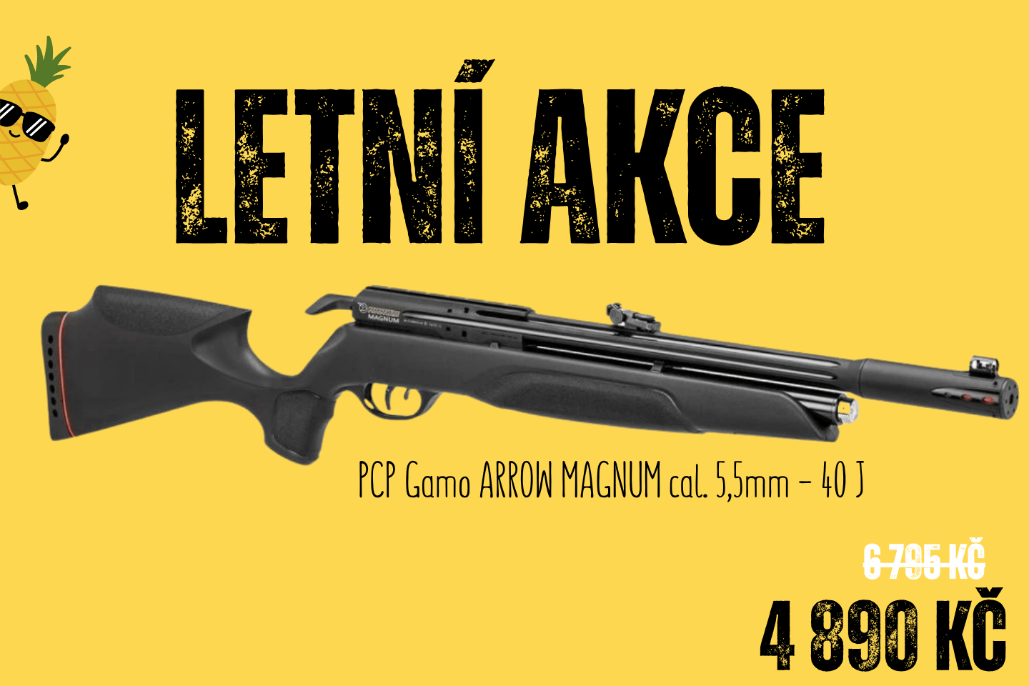 Vzduchovka Gamo ARROW MAGNUM cal. 5,5mm - 40 J