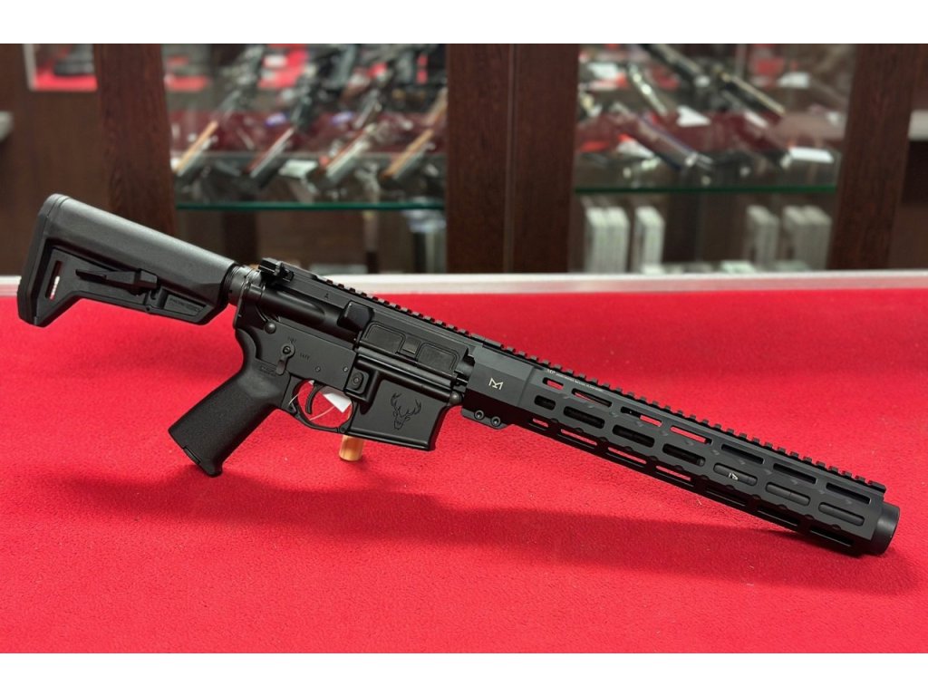 Puška sam. Stag Arms, Mod: STAG 15 Tactical ISR, Ráže: .300 AAC Blackout, hl.: 8", černá