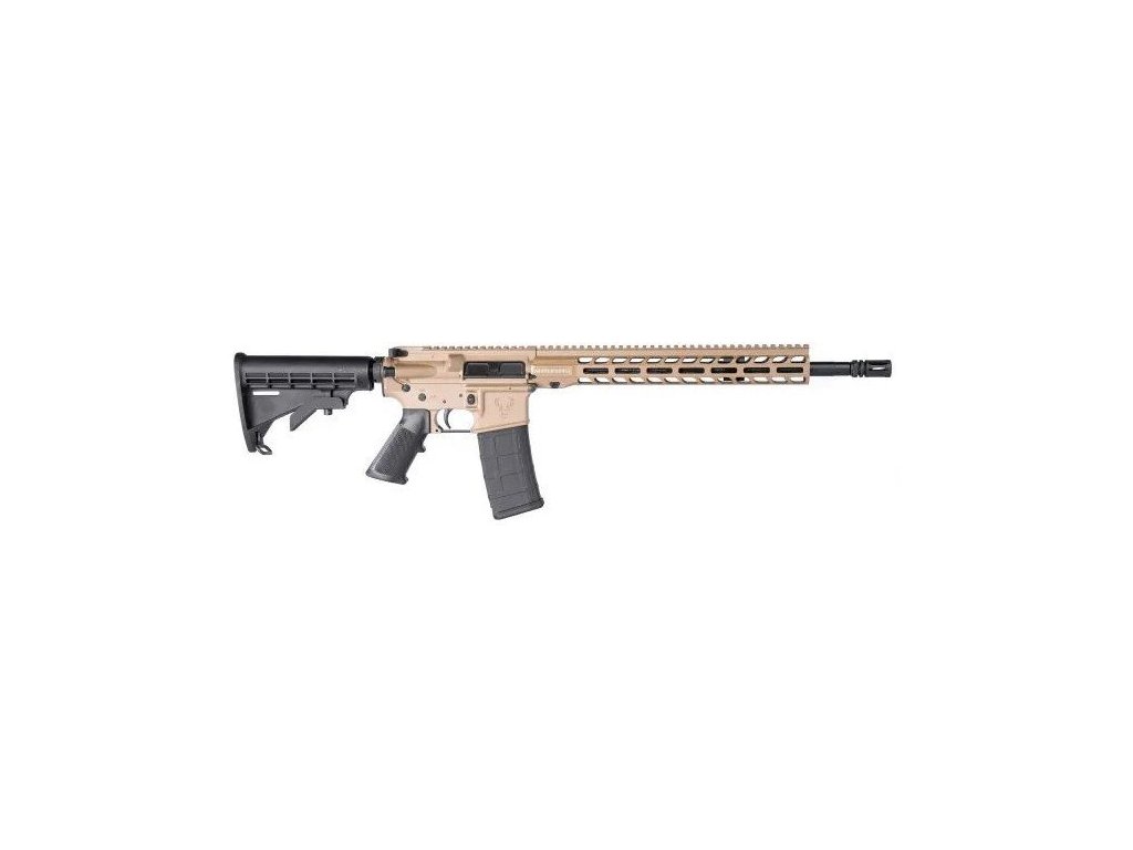 Puška sam. Stag Arms, Model: STAG 10 Classic, Ráže: .308 Win., hl.: 16", FDE CRKT/černá