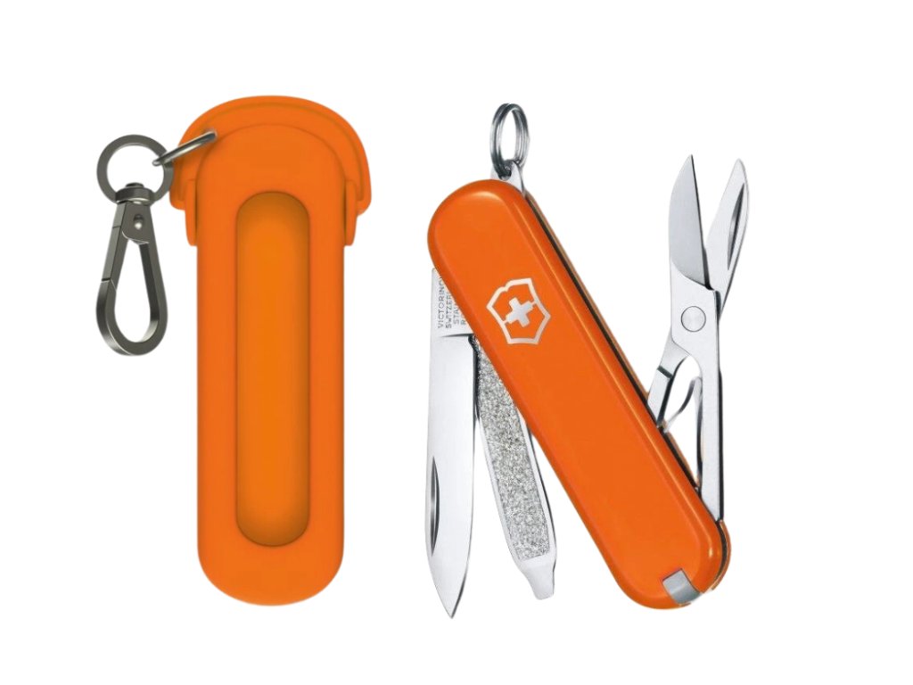 1244864 set kapesni nuz victorinox sd colors mango tango a silikonove pouzdro
