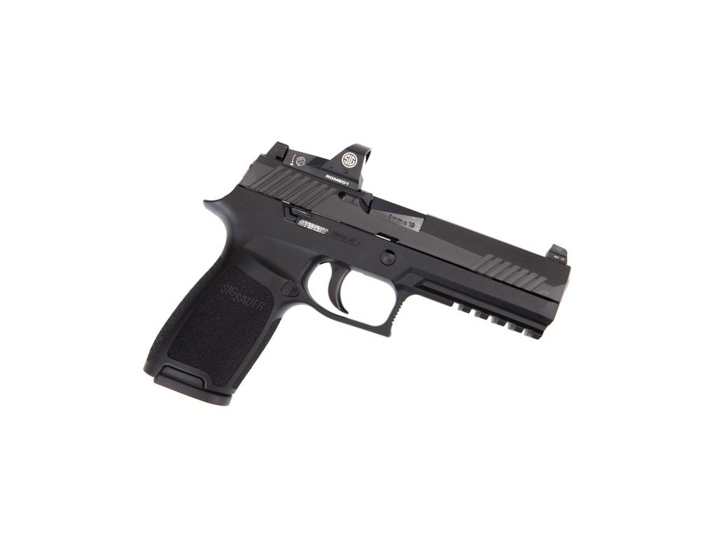 sig sauer p320 full size 9mm 17 rd with romeo reflex sight 320f 9 bss rx by sig sauer 55c