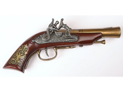 pistole s kresadlovym zamkem provedeni bronz 1117 L