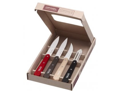 Sada nožů Opinel Les Essentiels Loft, 4 ks