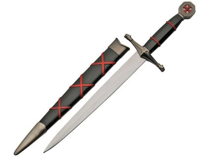 Dýka Knights Templar Dagger Red - 1