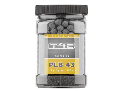 Kuličky T4E 43 Practice PLB 500ks - 1