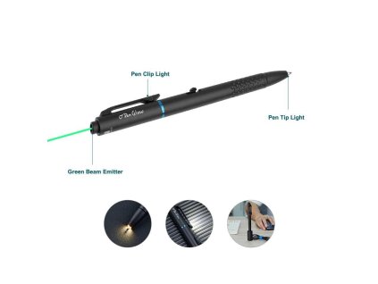 Olight O'pen Glow 120lm - černá - 1