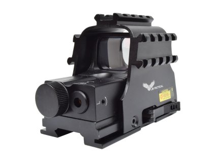 js tactical holographic red dot with red laser js rd553kr