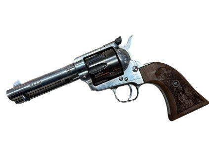 Flobertka Chiappa 1873 4,75" nikl / dřevo cal. 9mm Flobert