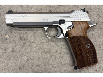 Sig Sauer P210 Super Target 5" Silver cal. 9mm Luger - VÝROBA NĚMECKO