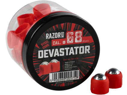 Střelivo RazorGun Devastator cal.68, 40 ks