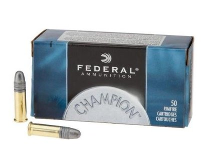 Náboj Federal Champion .22 LongRifle 40 GRAIN SOLID 50ks