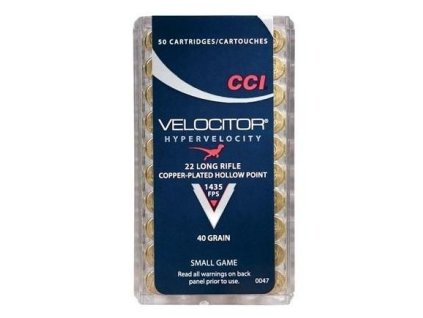Náboj CCI Velocitor cal. 22 LR