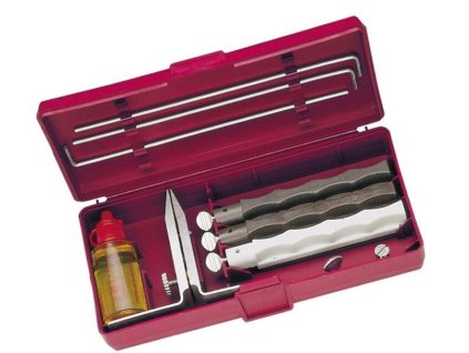 lansky natural arkansas knife sharpening system 15430 p