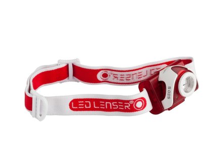 Čelovka Led Lenser SEO5 červená
