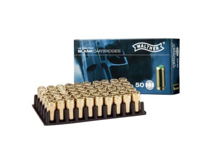 akustické náboje walther 9mm 50ks