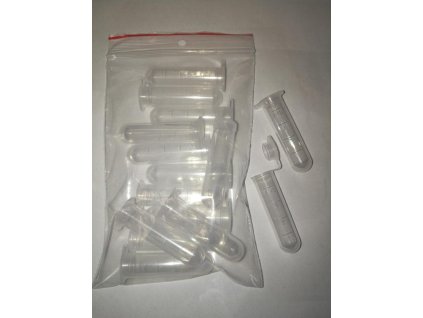 Ampule na prach - objem 50 grainů 15ks - 1