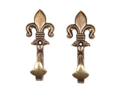 Háčky bronzové 2 ks - 1