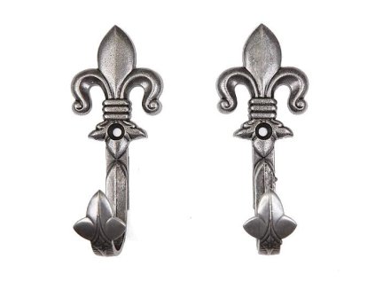 Háčky šedé 2 ks - 1