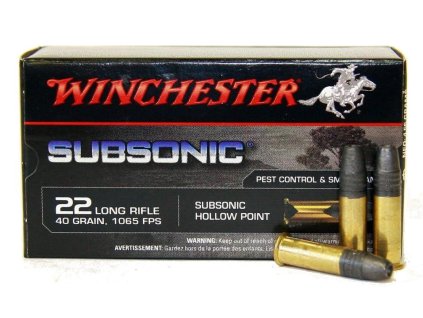 Náboj Winchester Subsonic cal. 22 LR