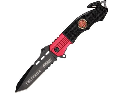 Nůž MTech Rescue Linerlock Fire Fighter MT740FD - 1