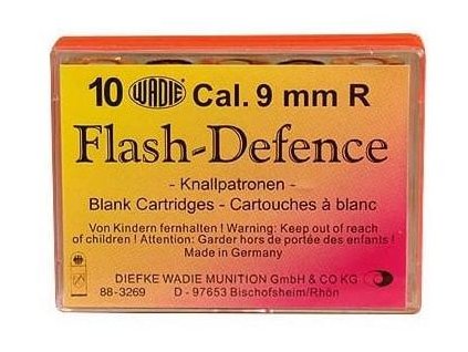 Obranné náboje Wadie Flash Defence cal. 9mm R 10 ks