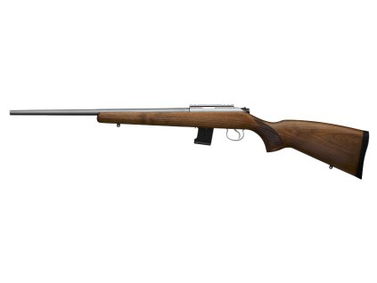 cz 455 stainlesss wood right