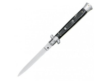 noz fox cutlery traditional stiletto 25028 cr bawoli rog