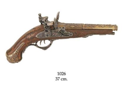 dvouhlavnova pistole vyrobena pro napoleona 1806